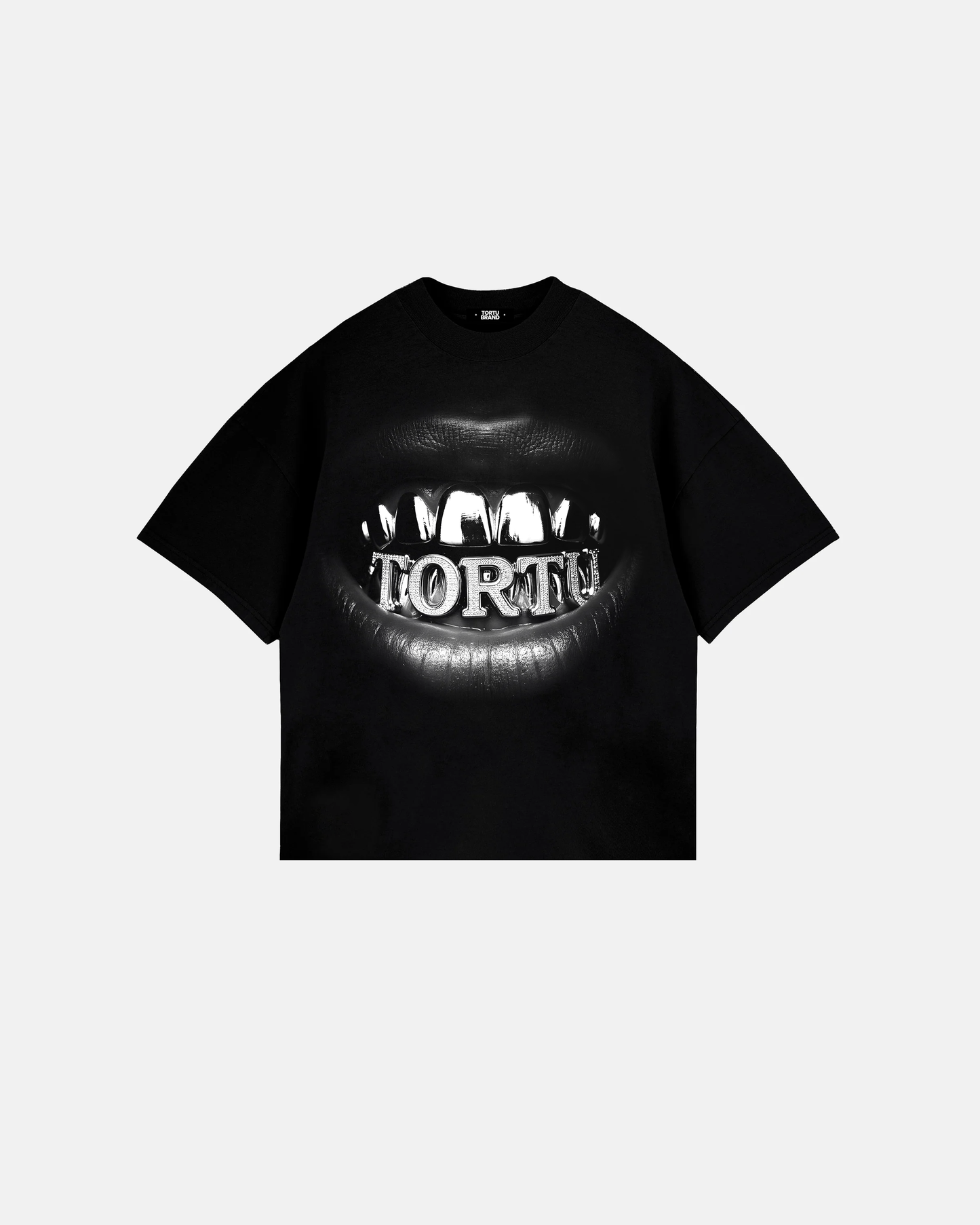 BLUE WHITTING TSHIRT BLACK